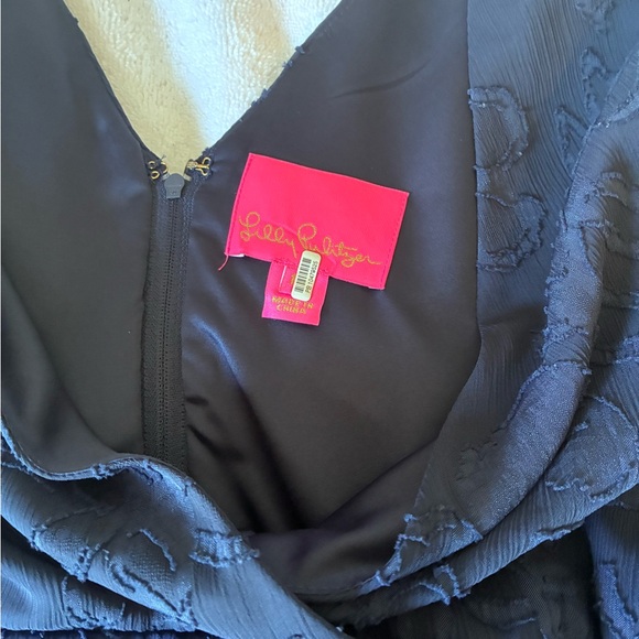 Lilly Pulitzer Navy Blue Maxi Dress - Picture 3 of 3